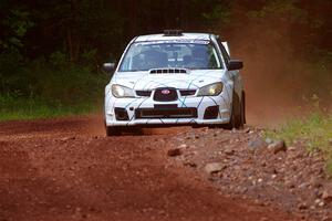 Ian McCarty / Hailey McCarty Subaru Impreza 2.5RS on SS6, Norway South II.