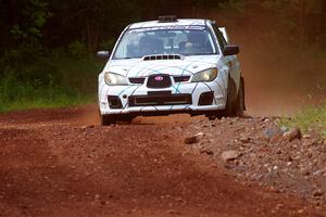 Ian McCarty / Hailey McCarty Subaru Impreza 2.5RS on SS6, Norway South II.