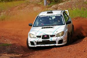 Ian McCarty / Hailey McCarty Subaru Impreza 2.5RS on SS6, Norway South II.