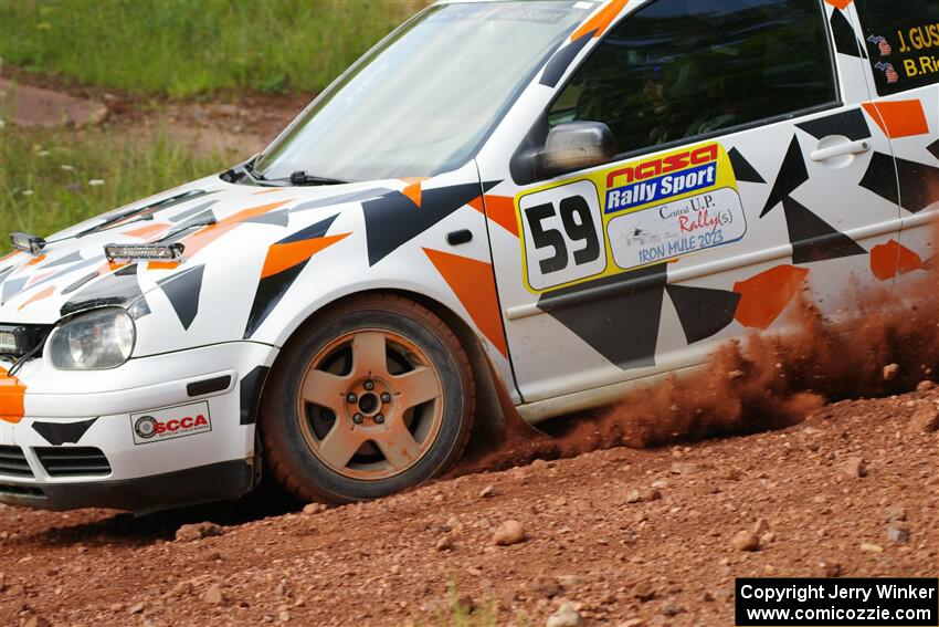 John Gusmano / Blake Richards VW GTI on SS6, Norway South II.