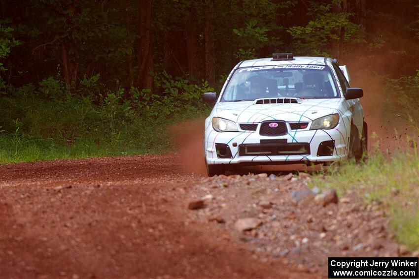 Ian McCarty / Hailey McCarty Subaru Impreza 2.5RS on SS6, Norway South II.