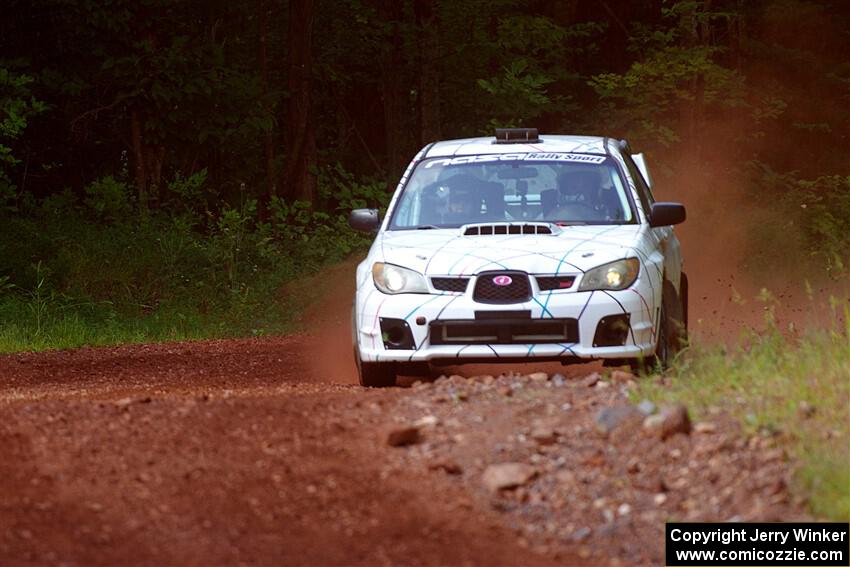 Ian McCarty / Hailey McCarty Subaru Impreza 2.5RS on SS6, Norway South II.