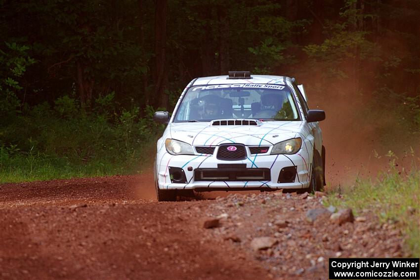 Ian McCarty / Hailey McCarty Subaru Impreza 2.5RS on SS6, Norway South II.