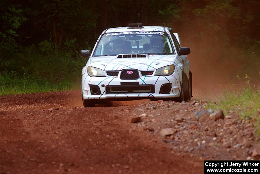 Ian McCarty / Hailey McCarty Subaru Impreza 2.5RS on SS6, Norway South II.