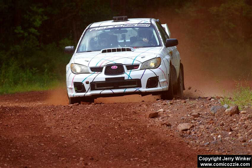 Ian McCarty / Hailey McCarty Subaru Impreza 2.5RS on SS6, Norway South II.