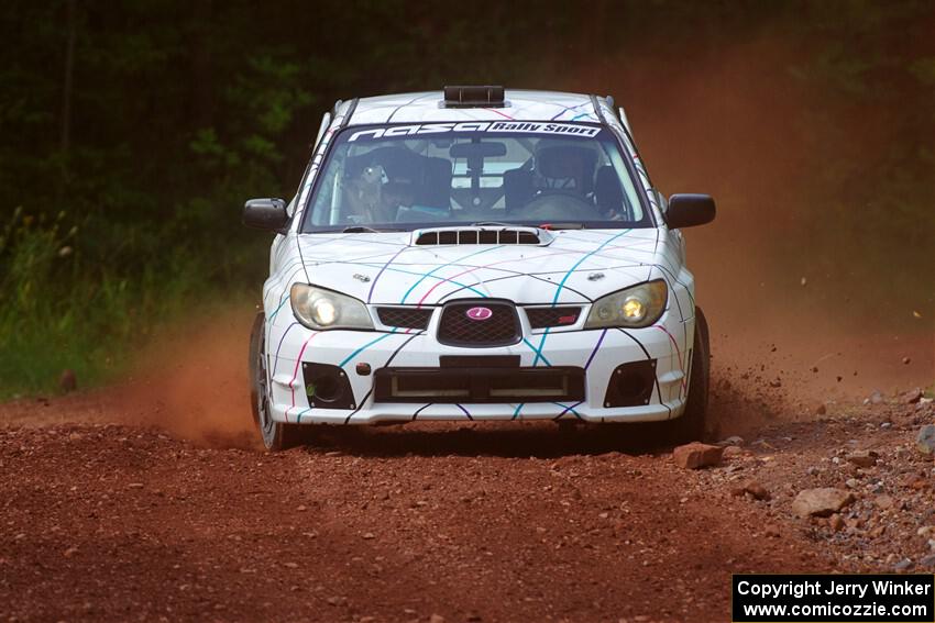 Ian McCarty / Hailey McCarty Subaru Impreza 2.5RS on SS6, Norway South II.