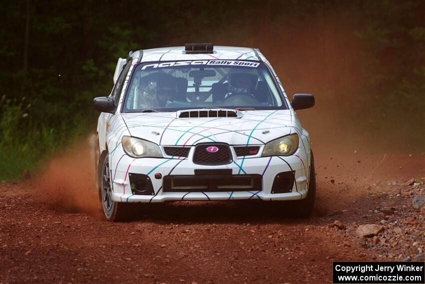 Ian McCarty / Hailey McCarty Subaru Impreza 2.5RS on SS6, Norway South II.