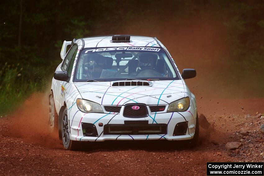 Ian McCarty / Hailey McCarty Subaru Impreza 2.5RS on SS6, Norway South II.