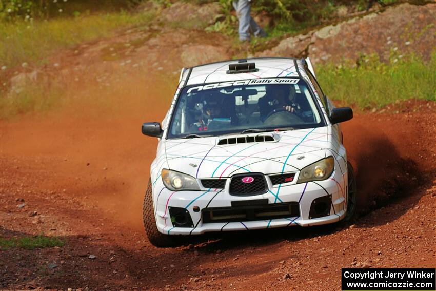 Ian McCarty / Hailey McCarty Subaru Impreza 2.5RS on SS6, Norway South II.