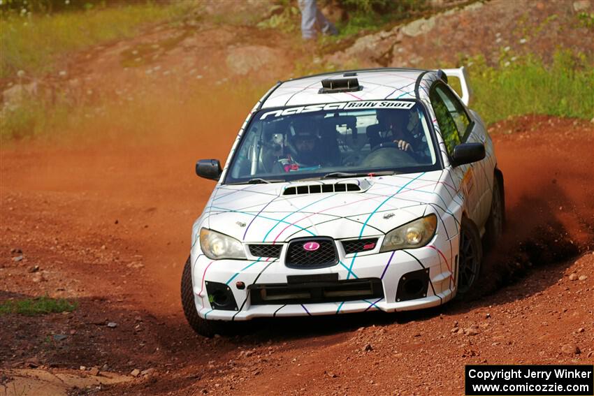 Ian McCarty / Hailey McCarty Subaru Impreza 2.5RS on SS6, Norway South II.