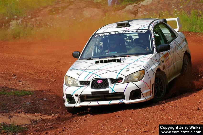 Ian McCarty / Hailey McCarty Subaru Impreza 2.5RS on SS6, Norway South II.