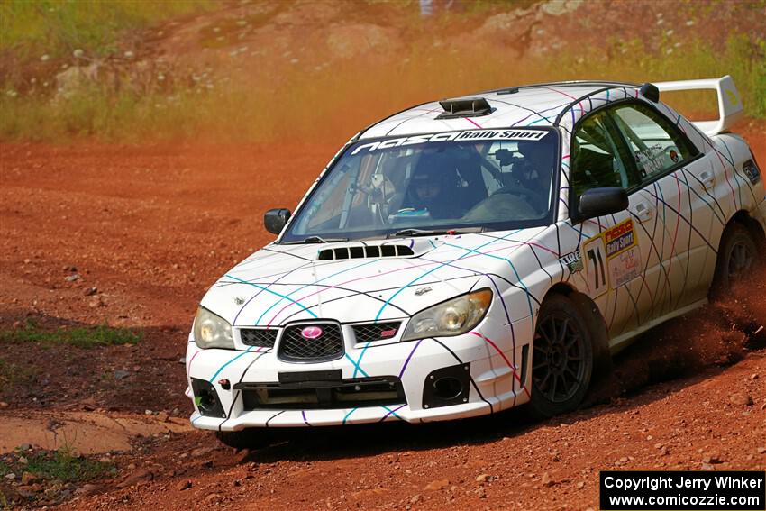 Ian McCarty / Hailey McCarty Subaru Impreza 2.5RS on SS6, Norway South II.