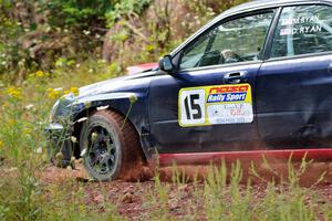 Mike Ryan / Dan Ryan Subaru Impreza 2.5RS on SS6, Norway South II.