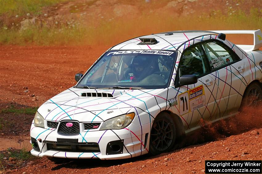 Ian McCarty / Hailey McCarty Subaru Impreza 2.5RS on SS6, Norway South II.