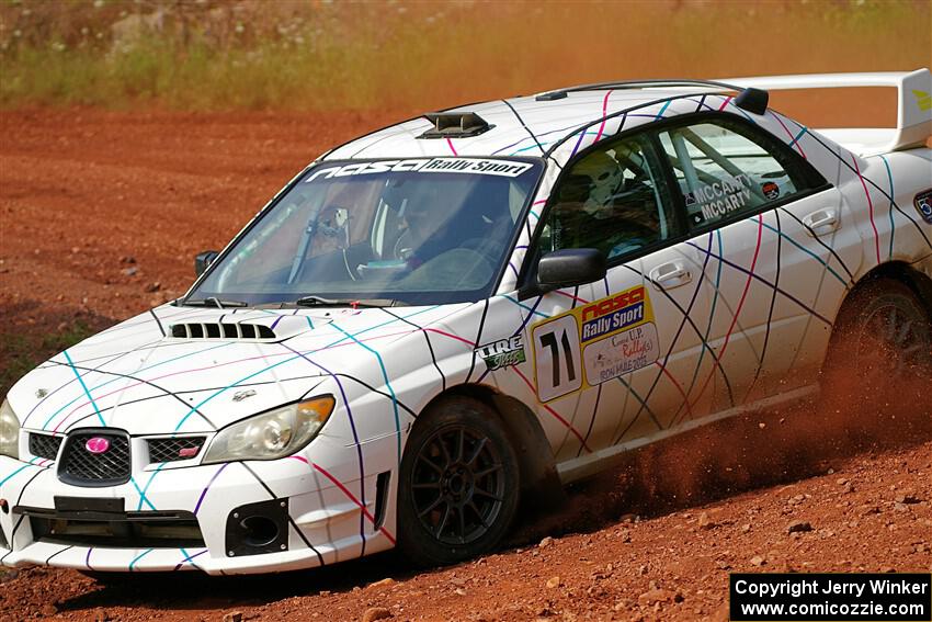 Ian McCarty / Hailey McCarty Subaru Impreza 2.5RS on SS6, Norway South II.