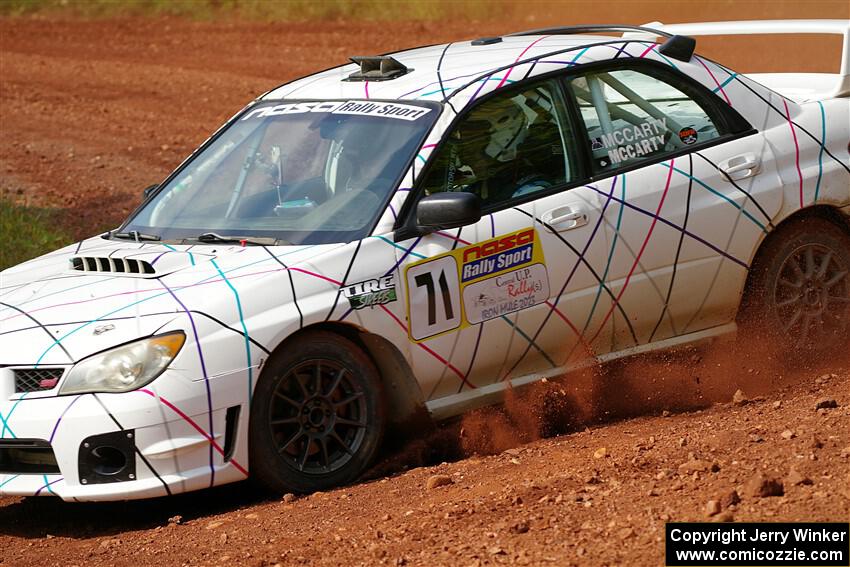 Ian McCarty / Hailey McCarty Subaru Impreza 2.5RS on SS6, Norway South II.