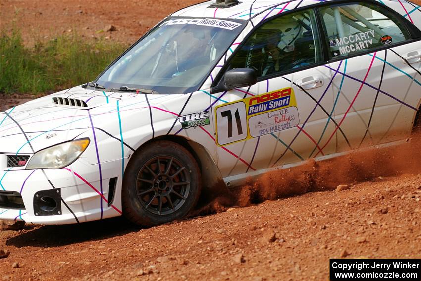 Ian McCarty / Hailey McCarty Subaru Impreza 2.5RS on SS6, Norway South II.