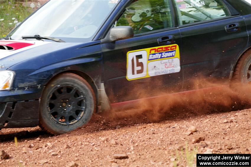 Mike Ryan / Dan Ryan Subaru Impreza 2.5RS on SS6, Norway South II.