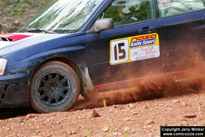 Mike Ryan / Dan Ryan Subaru Impreza 2.5RS on SS6, Norway South II.