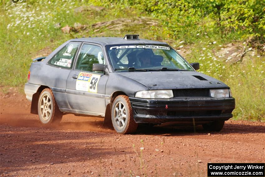 Jacob Kennedy / James Smith Ford Escort GT on SS6, Norway South II.