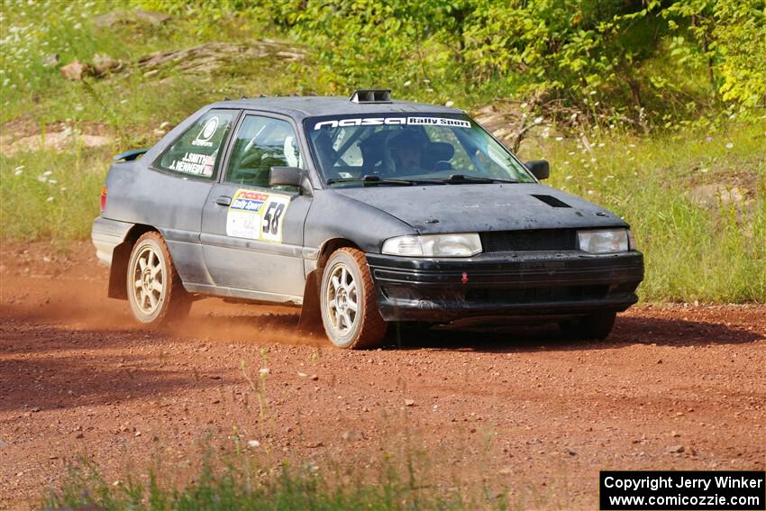 Jacob Kennedy / James Smith Ford Escort GT on SS6, Norway South II.