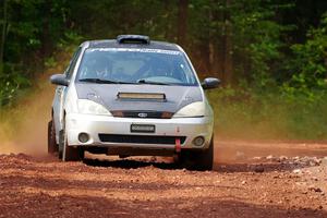 Srikanth Nayini / Otis Lee Miller Ford Focus SVT on SS6, Norway South II.