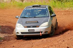 Srikanth Nayini / Otis Lee Miller Ford Focus SVT on SS6, Norway South II.