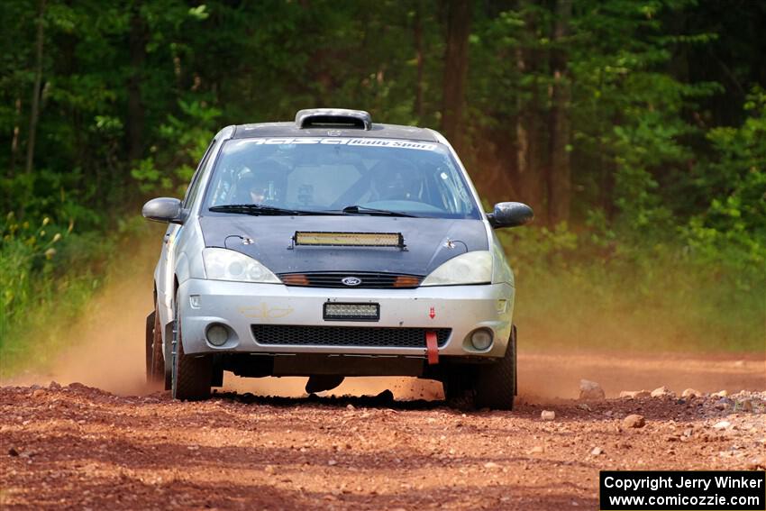 Srikanth Nayini / Otis Lee Miller Ford Focus SVT on SS6, Norway South II.