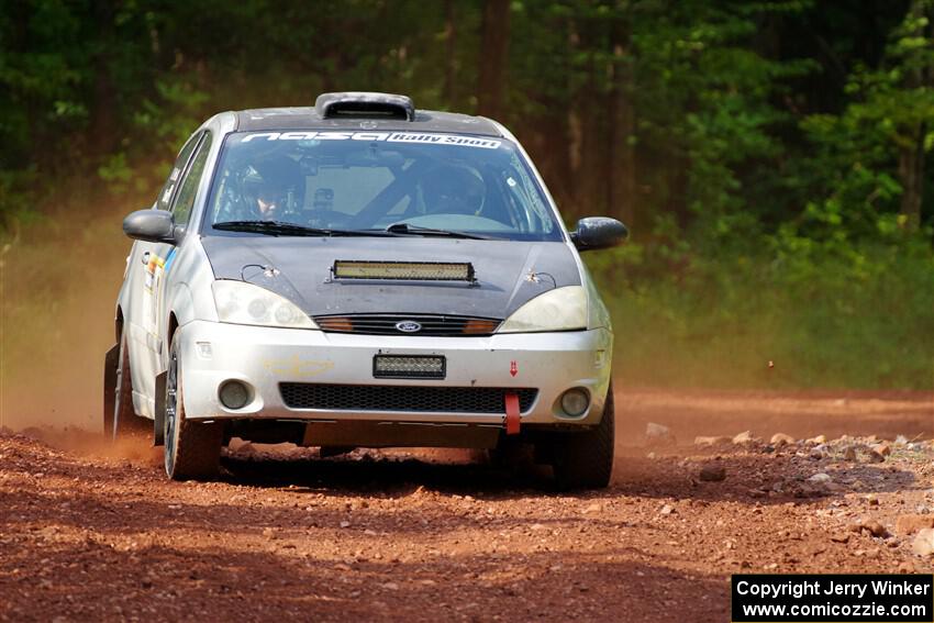 Srikanth Nayini / Otis Lee Miller Ford Focus SVT on SS6, Norway South II.