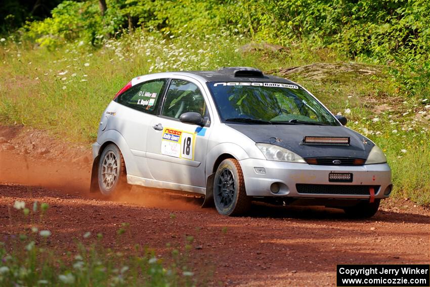 Srikanth Nayini / Otis Lee Miller Ford Focus SVT on SS6, Norway South II.