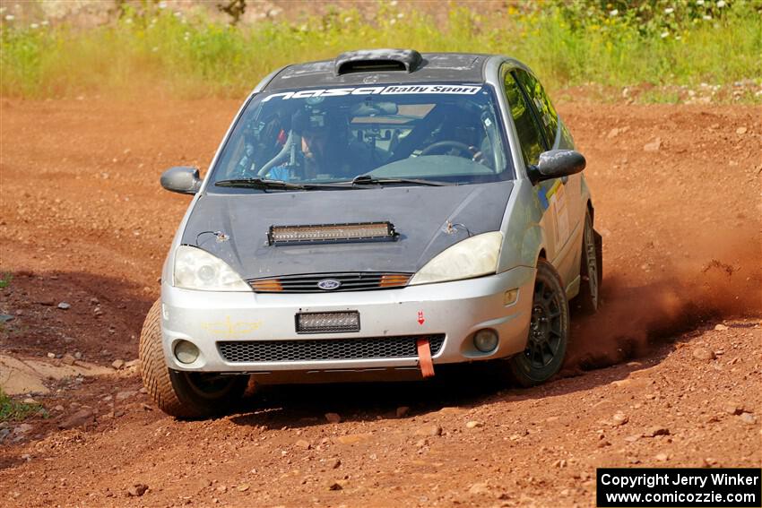 Srikanth Nayini / Otis Lee Miller Ford Focus SVT on SS6, Norway South II.