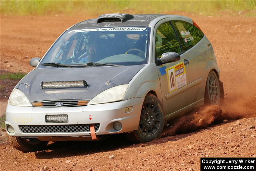 Srikanth Nayini / Otis Lee Miller Ford Focus SVT on SS6, Norway South II.