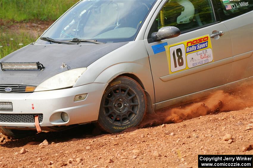 Srikanth Nayini / Otis Lee Miller Ford Focus SVT on SS6, Norway South II.