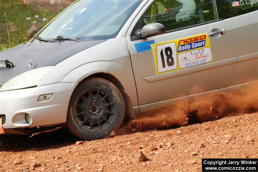 Srikanth Nayini / Otis Lee Miller Ford Focus SVT on SS6, Norway South II.