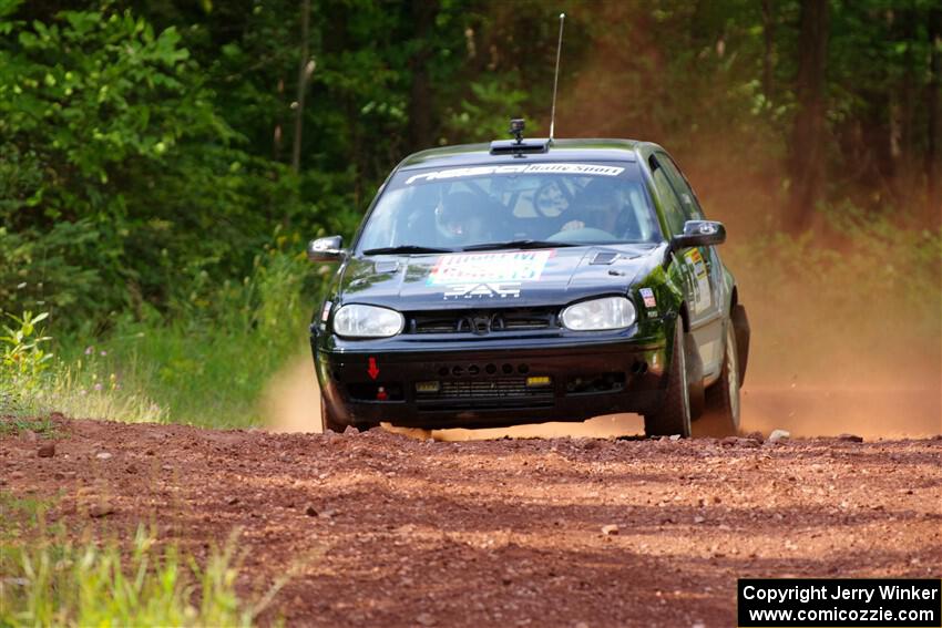 Chase Blakely / Mike Callaway VW GTI on SS6, Norway South II.