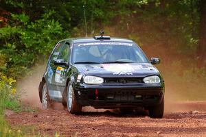 Chase Blakely / Mike Callaway VW GTI on SS6, Norway South II.