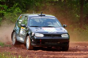 Chase Blakely / Mike Callaway VW GTI on SS6, Norway South II.