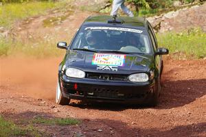 Chase Blakely / Mike Callaway VW GTI on SS6, Norway South II.