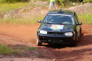 Chase Blakely / Mike Callaway VW GTI on SS6, Norway South II.