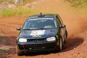 Chase Blakely / Mike Callaway VW GTI on SS6, Norway South II.