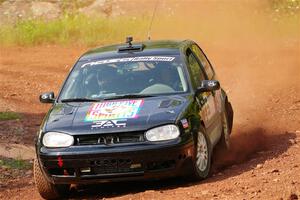 Chase Blakely / Mike Callaway VW GTI on SS6, Norway South II.