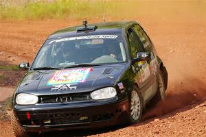 Chase Blakely / Mike Callaway VW GTI on SS6, Norway South II.