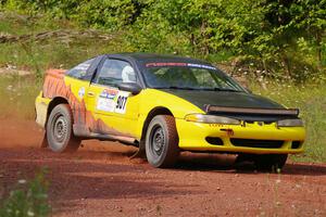 Eli Goethel / Max Sutton Mitsubishi Eclipse on SS6, Norway South II.