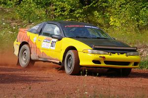 Eli Goethel / Max Sutton Mitsubishi Eclipse on SS6, Norway South II.