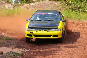 Eli Goethel / Max Sutton Mitsubishi Eclipse on SS6, Norway South II.