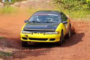 Eli Goethel / Max Sutton Mitsubishi Eclipse on SS6, Norway South II.