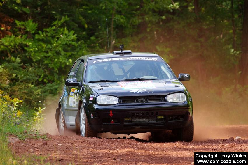 Chase Blakely / Mike Callaway VW GTI on SS6, Norway South II.