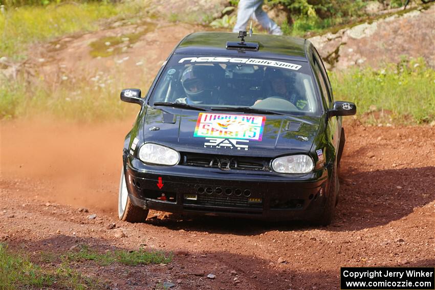 Chase Blakely / Mike Callaway VW GTI on SS6, Norway South II.