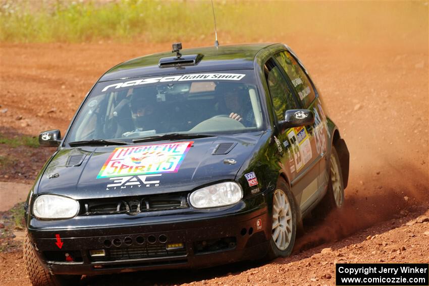 Chase Blakely / Mike Callaway VW GTI on SS6, Norway South II.