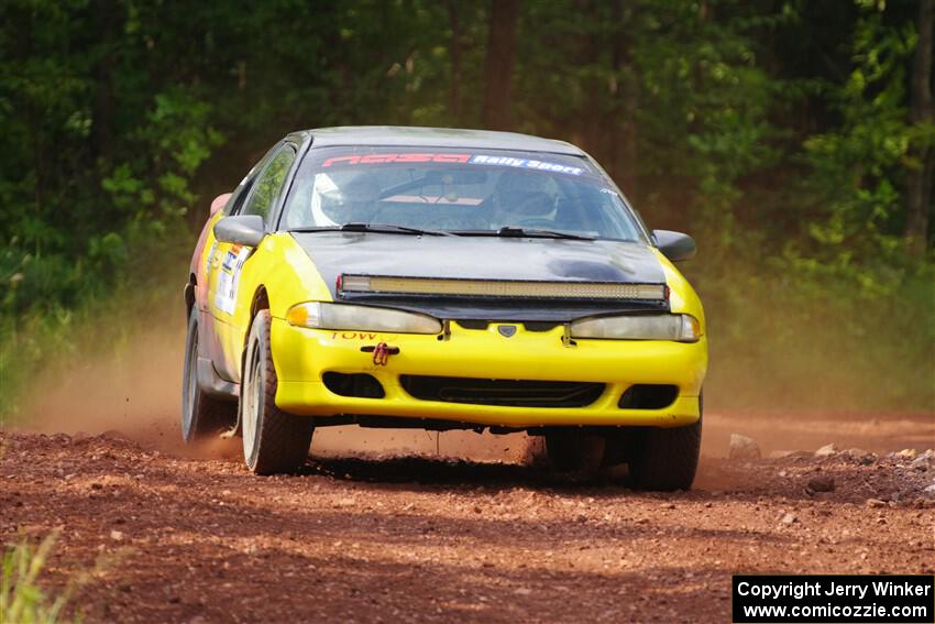 Eli Goethel / Max Sutton Mitsubishi Eclipse on SS6, Norway South II.